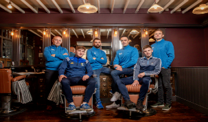 The Electric Ireland GAA Minor Star Awards 2019 Panel, Karl Lacey, Alan Kerins, Derek McGrath and Tomás Quinn joined by Minor Football player Oisin Pierson and Minor Hurling player Sean Currie