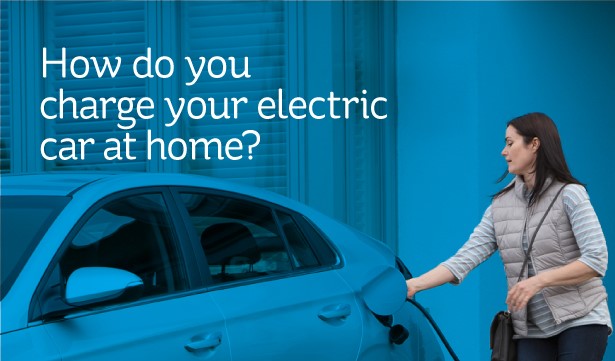 Home charging electric car