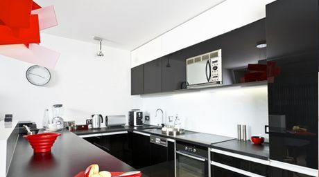 View of a kitchen interior