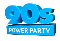 #90sPowerParty logo